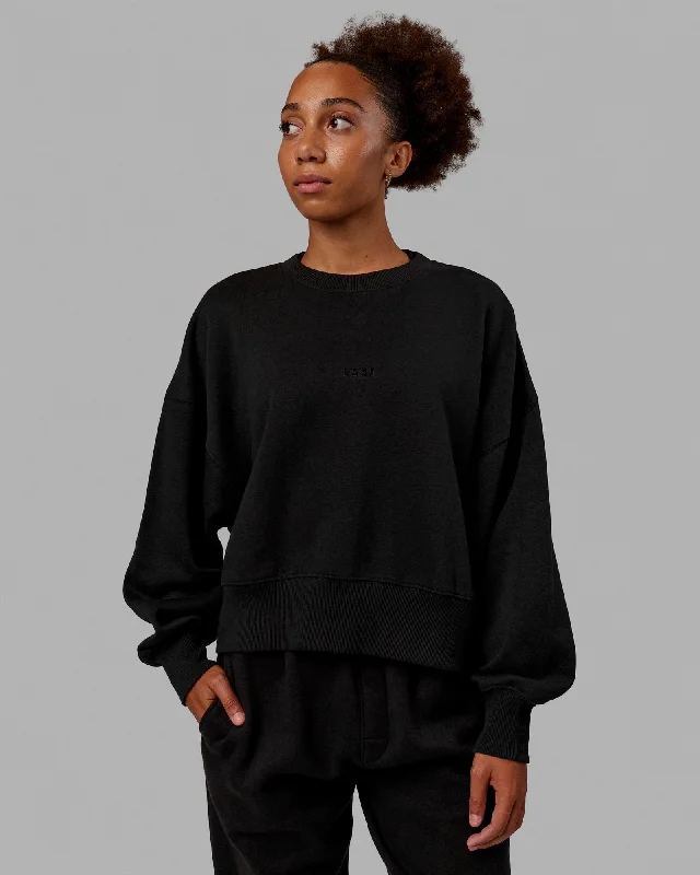 MVP Oversized Sweater - Black