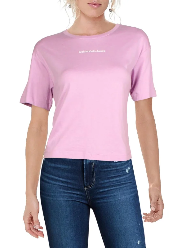 Womens Short Sleeve Crewneck T-Shirt