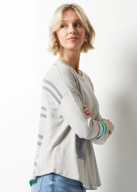 Zaket & Plover Birdseye Trim Sweater